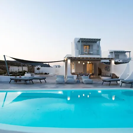 Ambiente 3bd Mykonos-elia Вилла