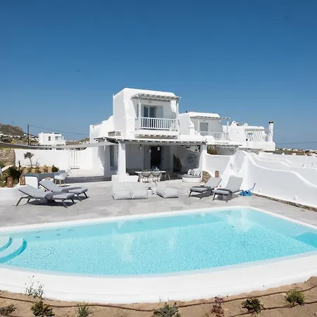 Ambiente 3bd Mykonos-elia Вилла